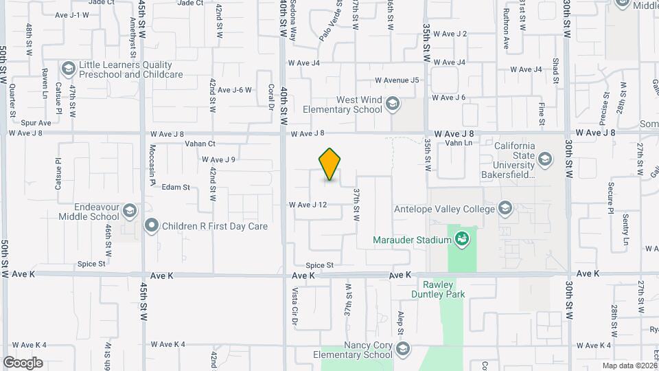 43834 Chaparral Dr Map and Location Details