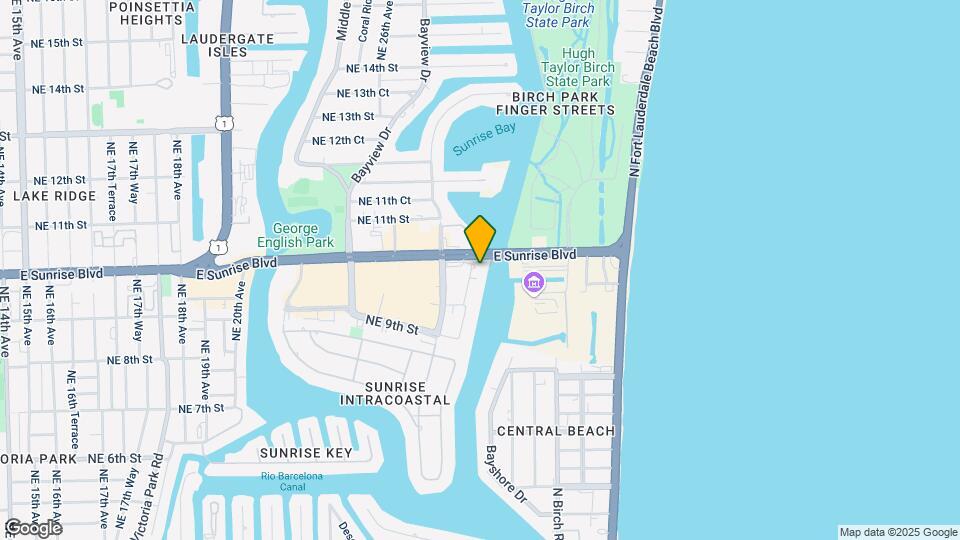 2670 E Sunrise Blvd Map and Location Details
