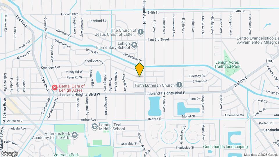 304 E Jersey Rd Map and Location Details