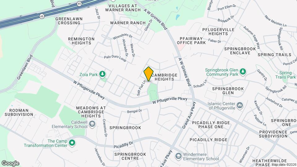 17516 Dell City Dr Map and Location Details