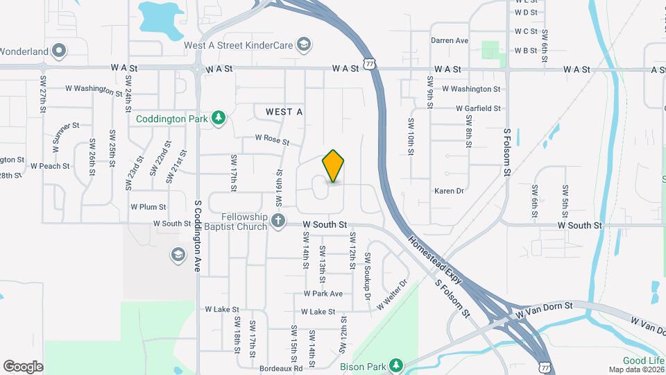 1300 W Commodore Blvd Map and Location Details