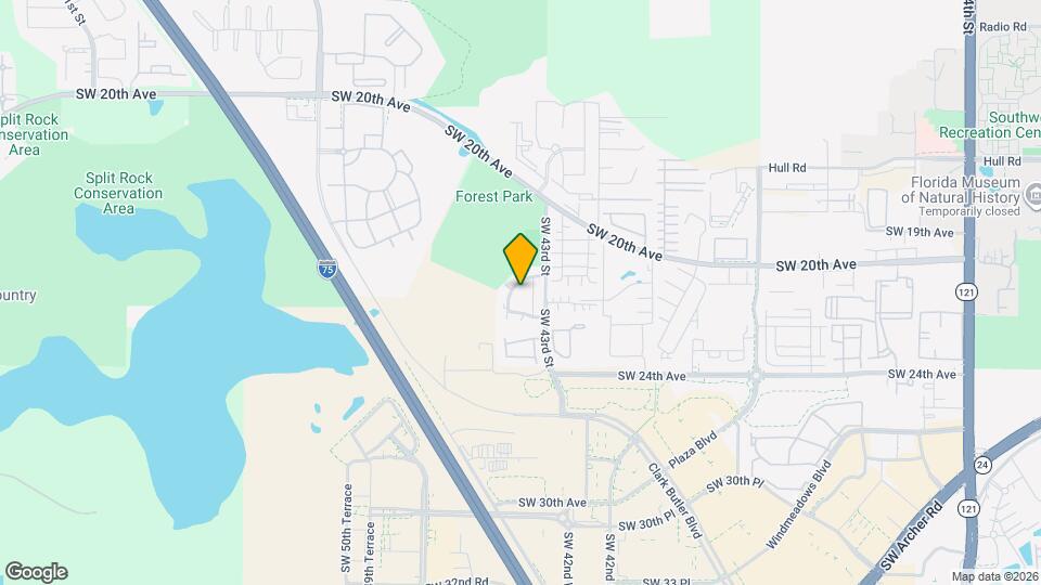 4419 SW 20th Ln Map and Location Details