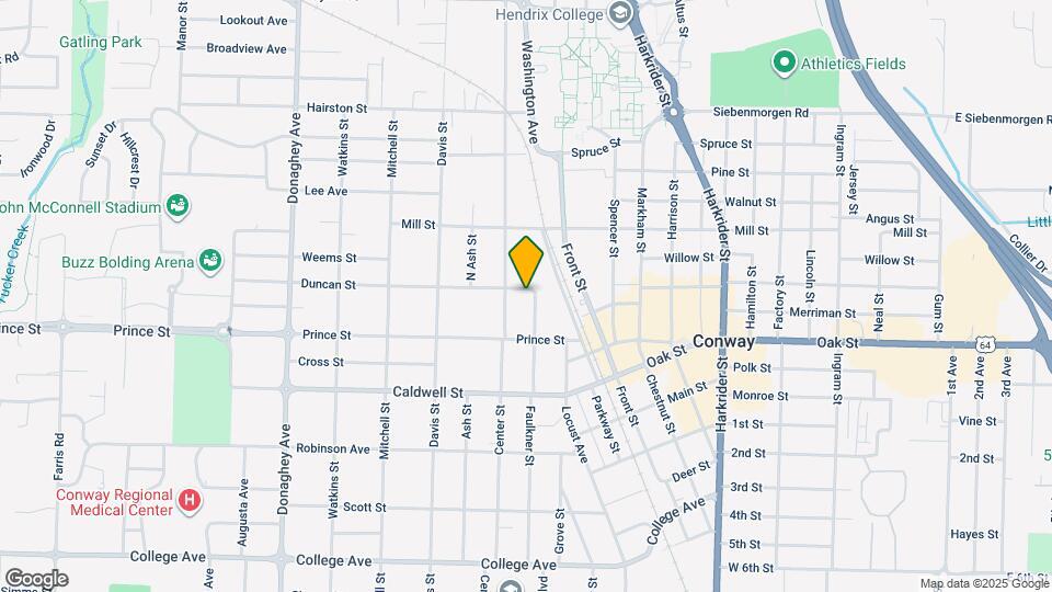 1039 Faulkner St Map and Location Details