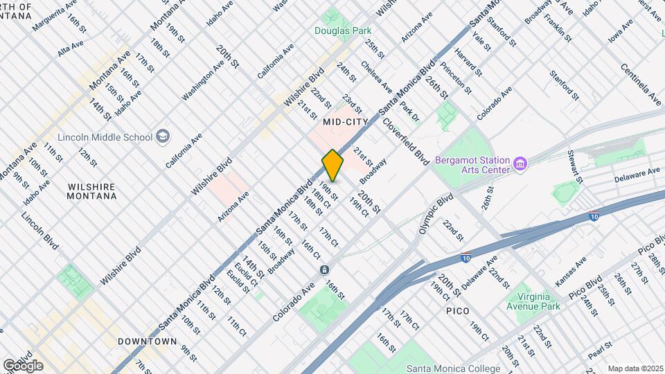 1433 19th St Mapa y Detalles de la Ubicación