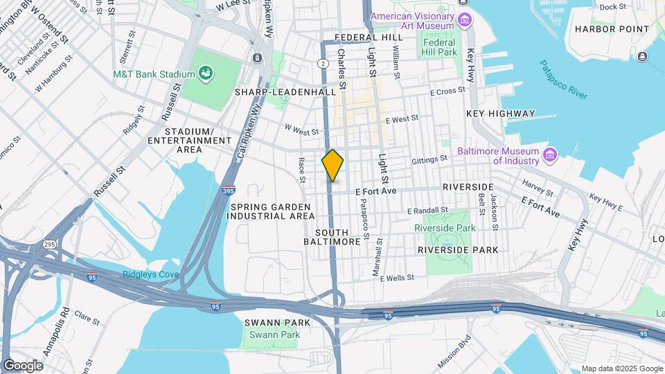 1427 S Hanover St Map and Location Details