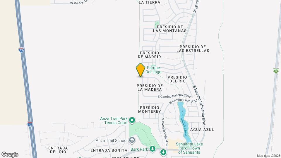15000 S Camino Rio Puerco Map and Location Details