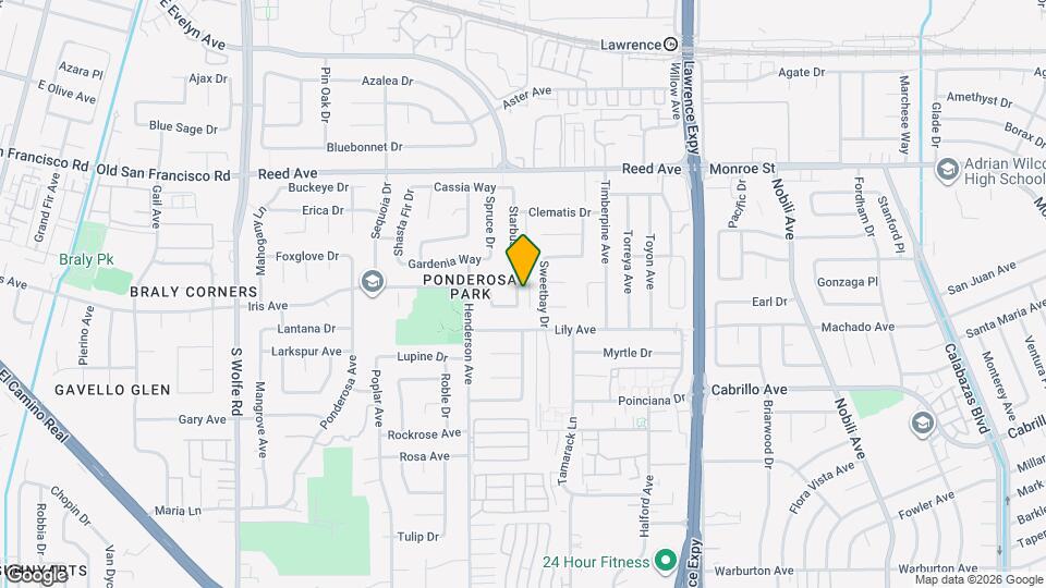 764 Starbush Dr Map and Location Details