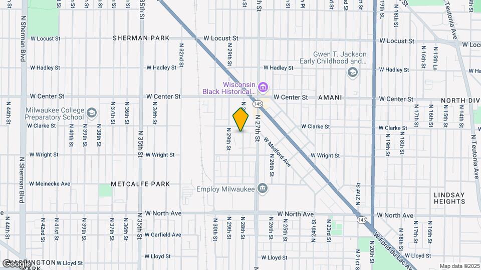 2555 N 28th St Mapa y Detalles de la Ubicación