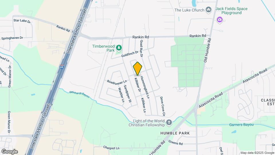 2911 Killdeer Ln Map and Location Details