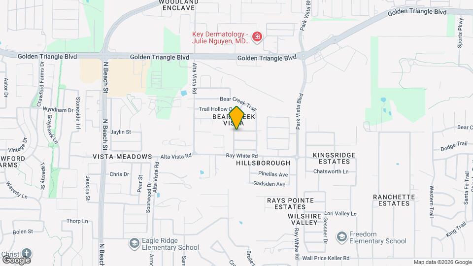 4900 Meadow Trails Dr Map and Location Details