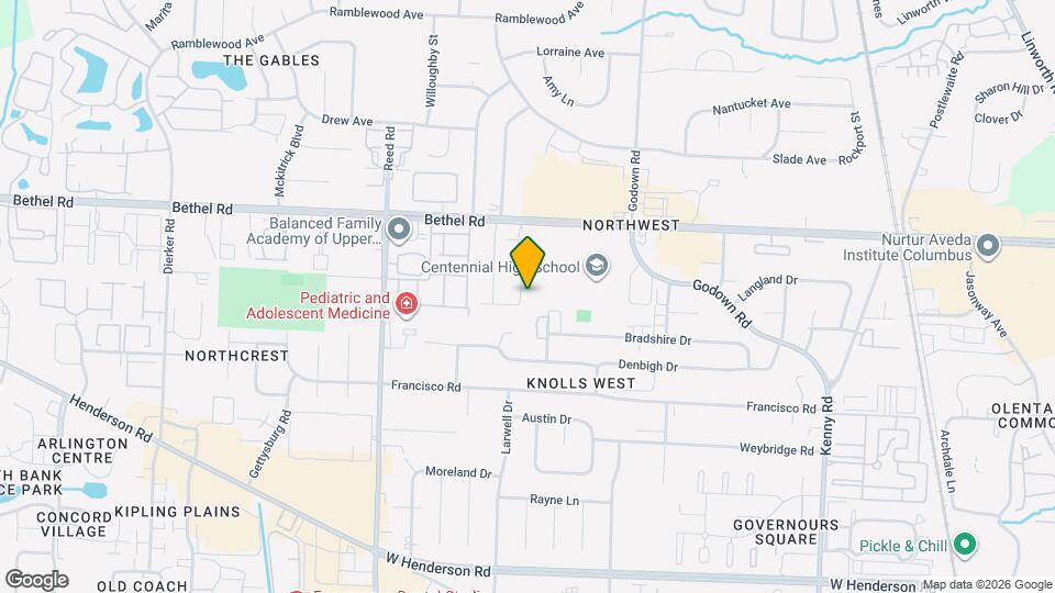 5096 Pebble Ln Map and Location Details