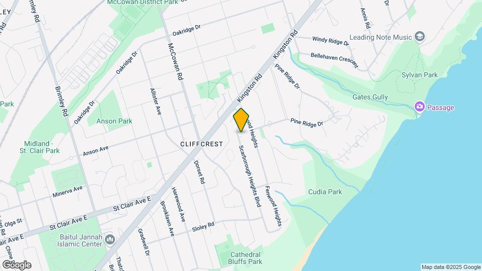 81 Scarborough Heights Blvd Map and Location Details