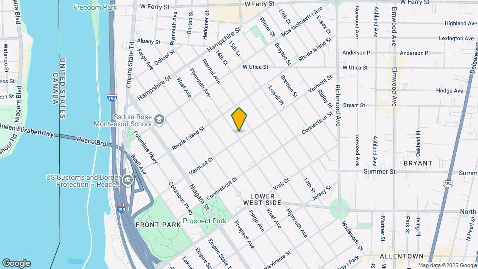 224 Vermont St Map and Location Details