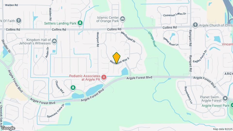 7842 Mactavish Way S Map and Location Details