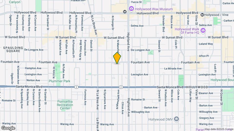 1249 Mansfield Ave Map and Location Details