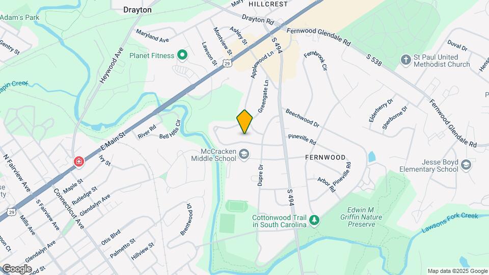 260 Greengate Ln-Unit -A Map and Location Details