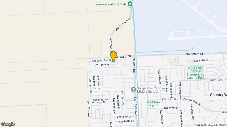 13673 SW 159th Ave Map and Location Details
