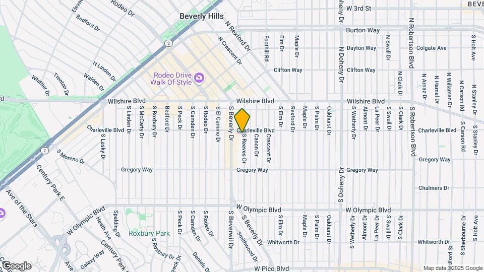 209 S Reeves Dr Map and Location Details