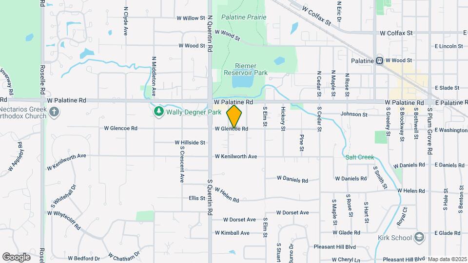709 W Glencoe Rd Mapa y Detalles de la Ubicación