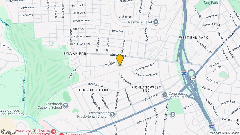 3905 Westlawn Pl Map and Location Details