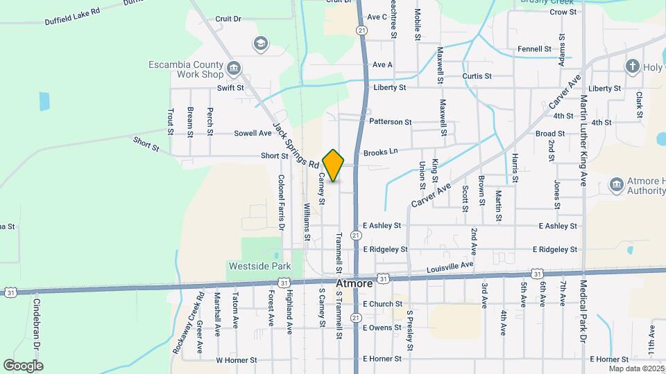 321 Trammell St, Unit #8 Map and Location Details