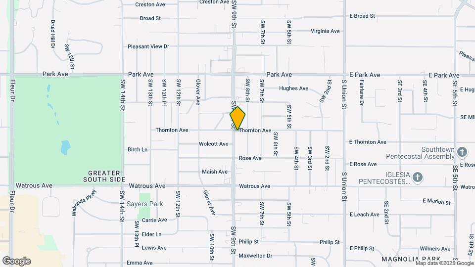 3605 SW 9th St Mapa y Detalles de la Ubicación