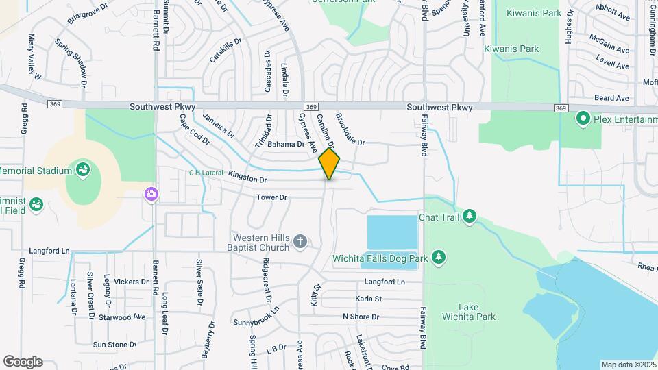 5017 Kingston Dr Map and Location Details
