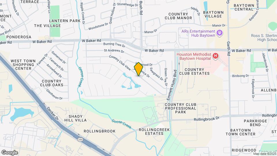 4601 Country Club View Map and Location Details