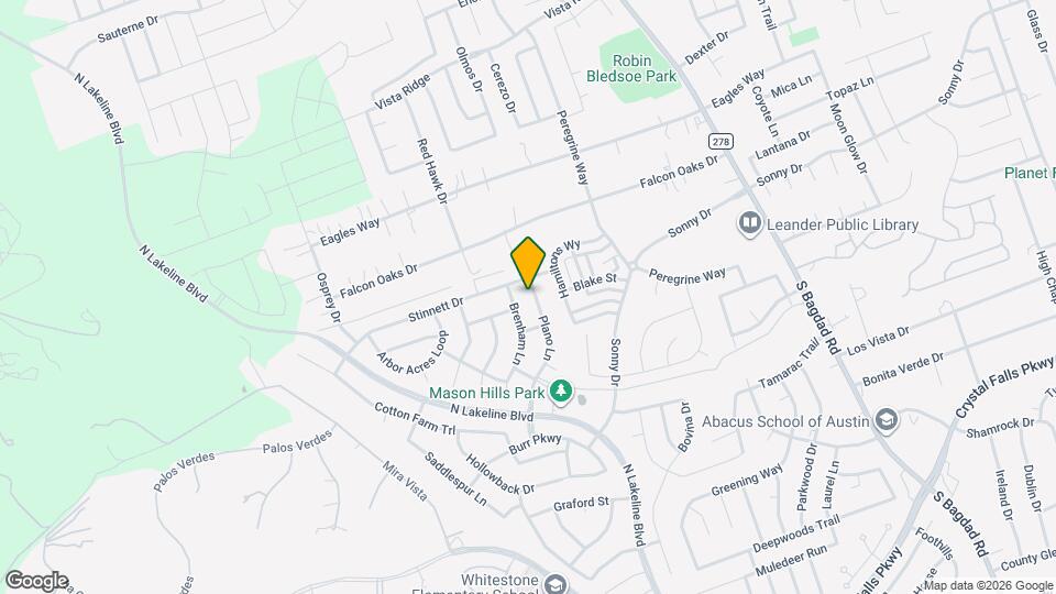 1017 Plano Ln Mapa y Detalles de la Ubicación