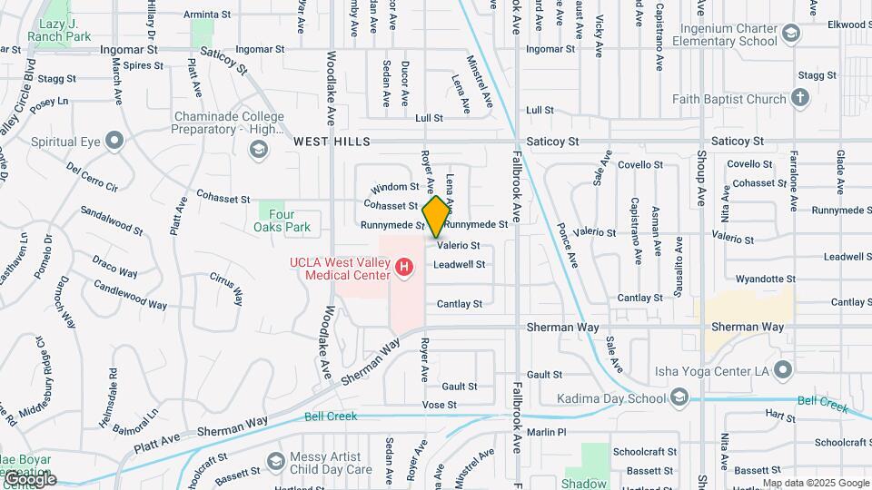 22949 Valerio St Map and Location Details