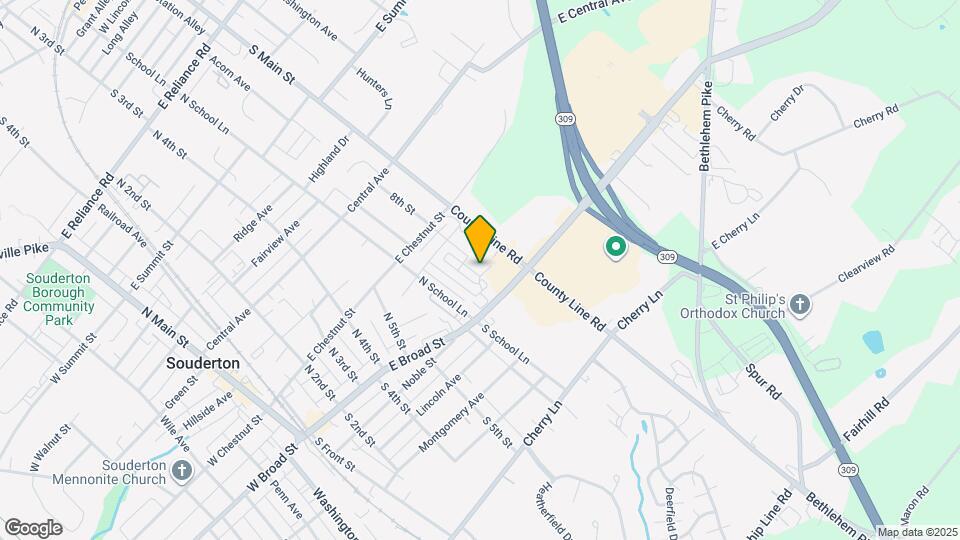 200 Souders Wy Map and Location Details