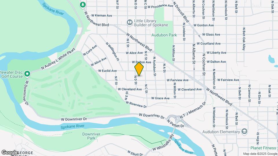 3124 W Fairview Ave Map and Location Details