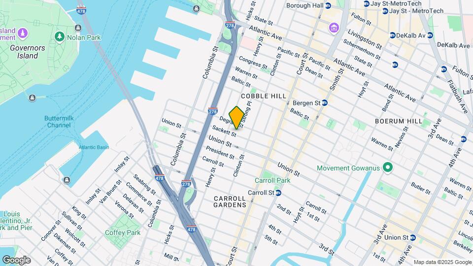 225 Sackett St Map and Location Details