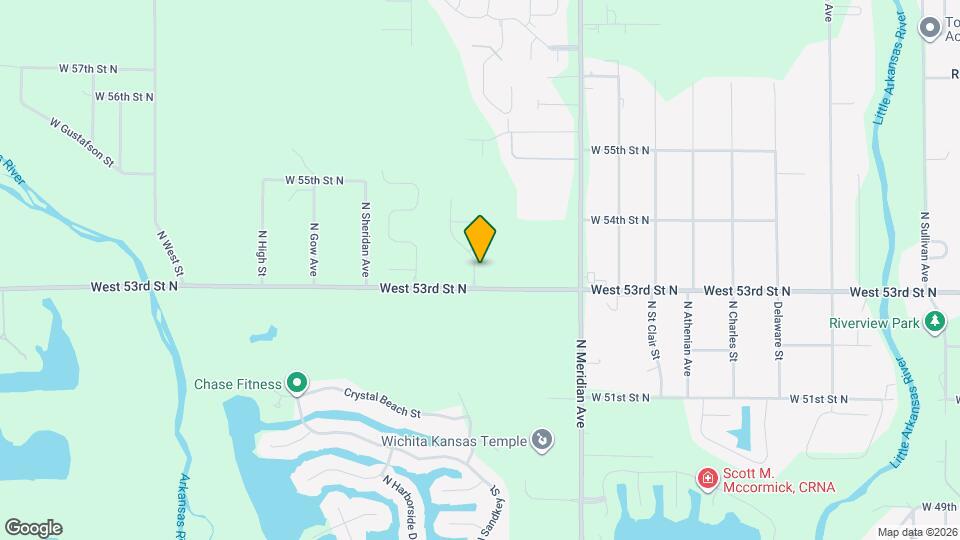 5408 N Sandkey St Map and Location Details