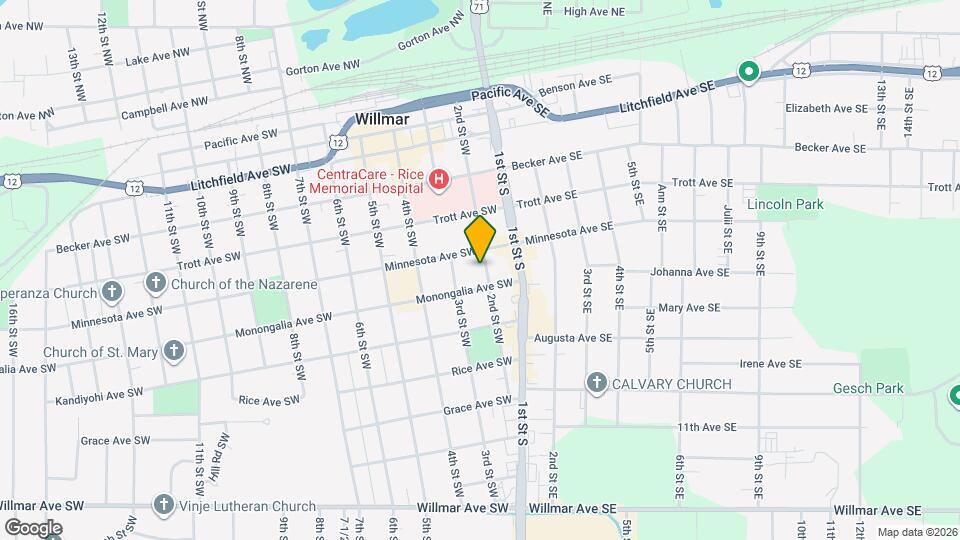 616 2nd St SW Map and Location Details