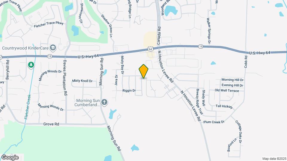 2794 Virginia Woods Pl Map and Location Details