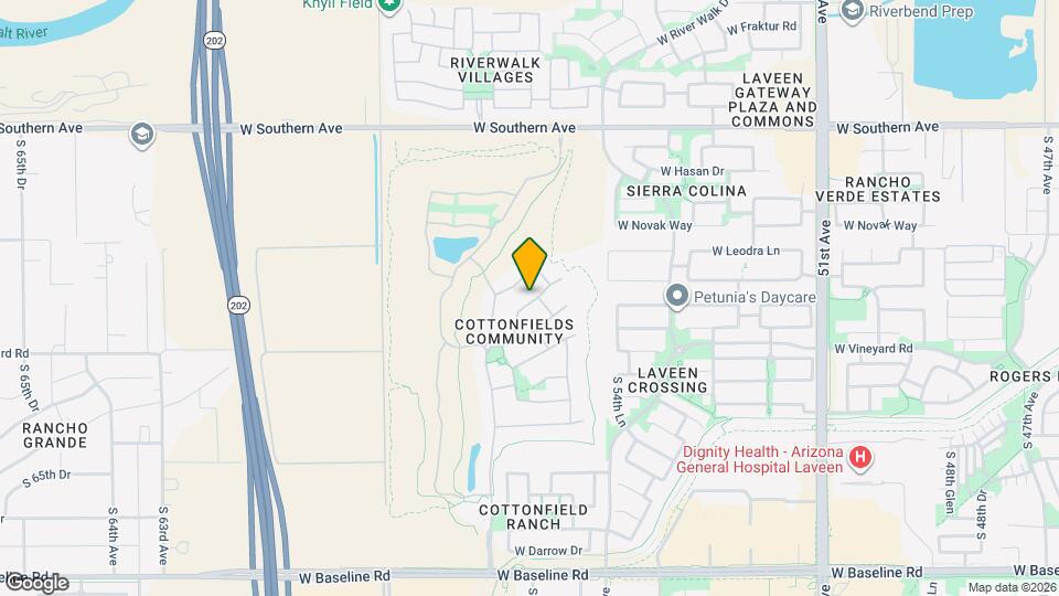 5606 W St Anne Ave Map and Location Details