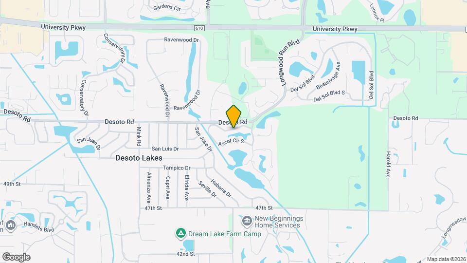 4494 Ascot Cir N Map and Location Details