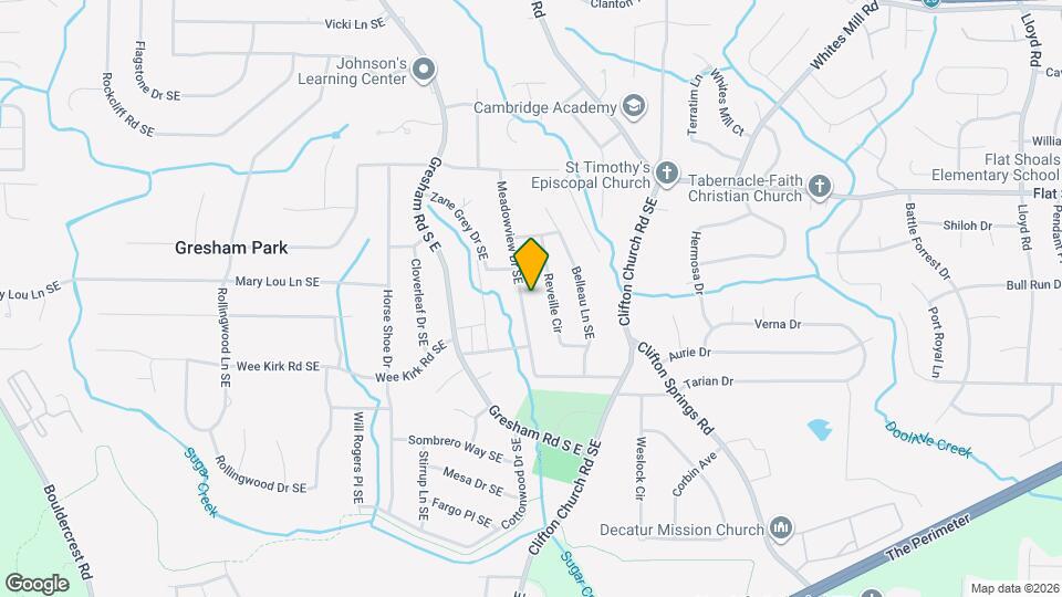 2884 Meadowview Dr SE Map and Location Details