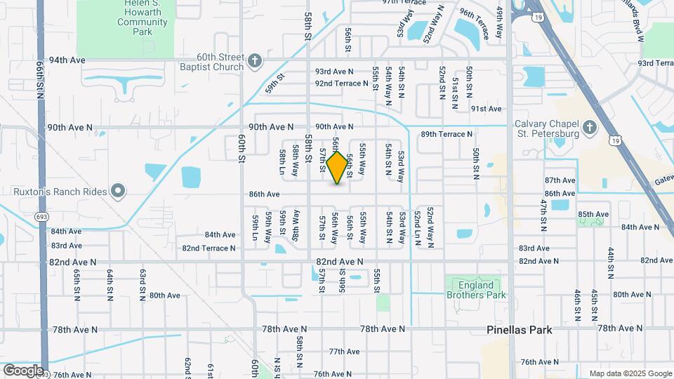 5643 86th Ave Map and Location Details