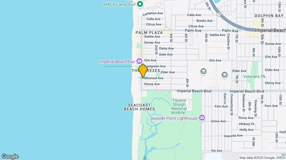 1015-1017 Seacoast Dr Mapa y Detalles de la Ubicación