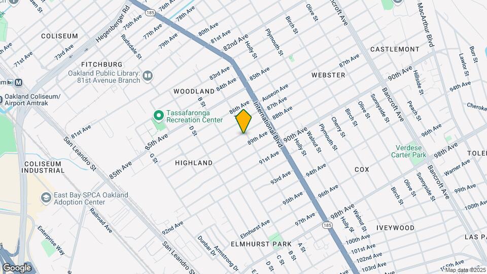 8811 A St Mapa y Detalles de la Ubicación