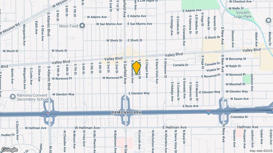 115 Norwood Pl Mapa y Detalles de la Ubicación
