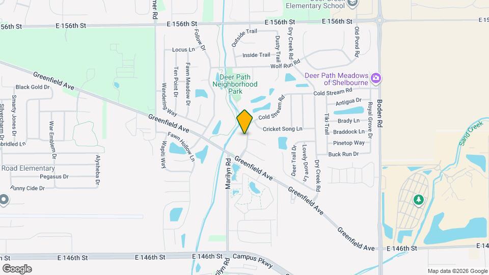 12206 Cold Stream Rd Map and Location Details