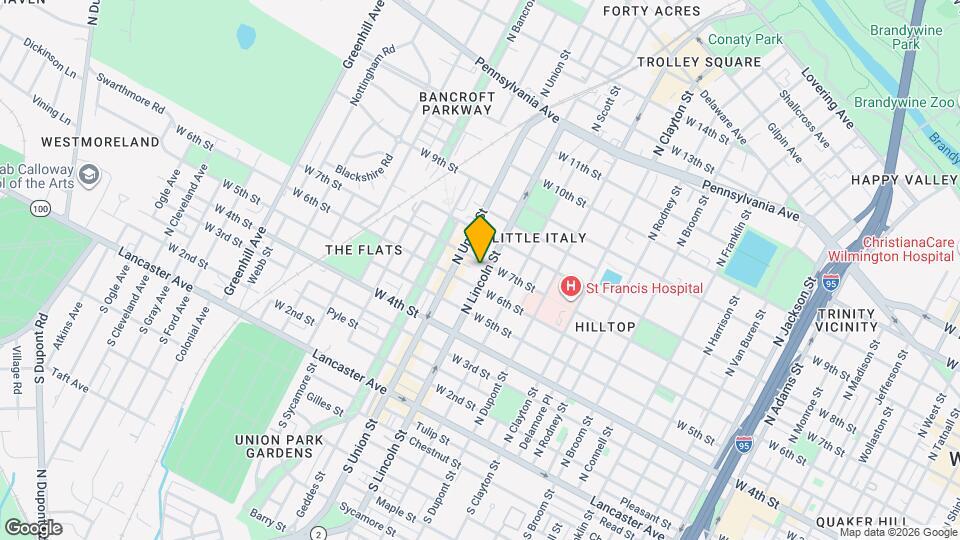 619 N Lincoln St Mapa y Detalles de la Ubicación