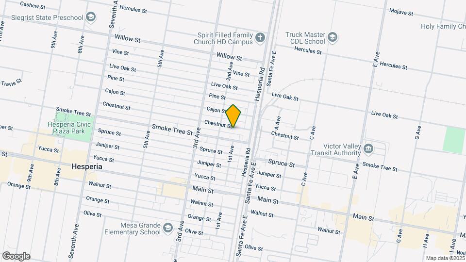 16511 Chestnut St Map and Location Details