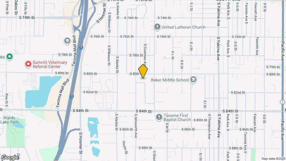 1505 S 81st St Map and Location Details