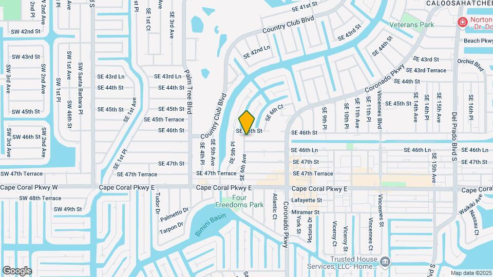 603 SE 46th Ter Map and Location Details