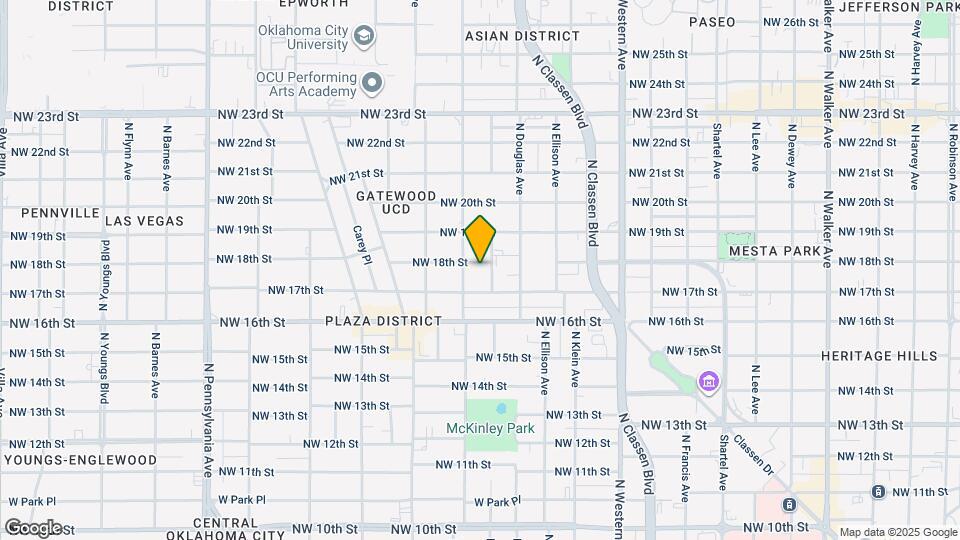 1508 NW 18th St Map and Location Details