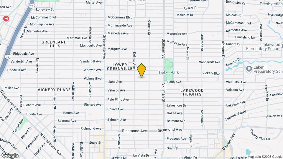 5921 Llano Ave Map and Location Details